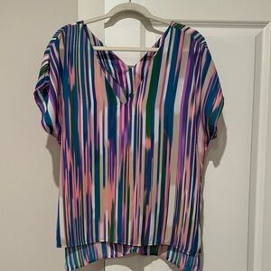 Vibrant Striped Shirt